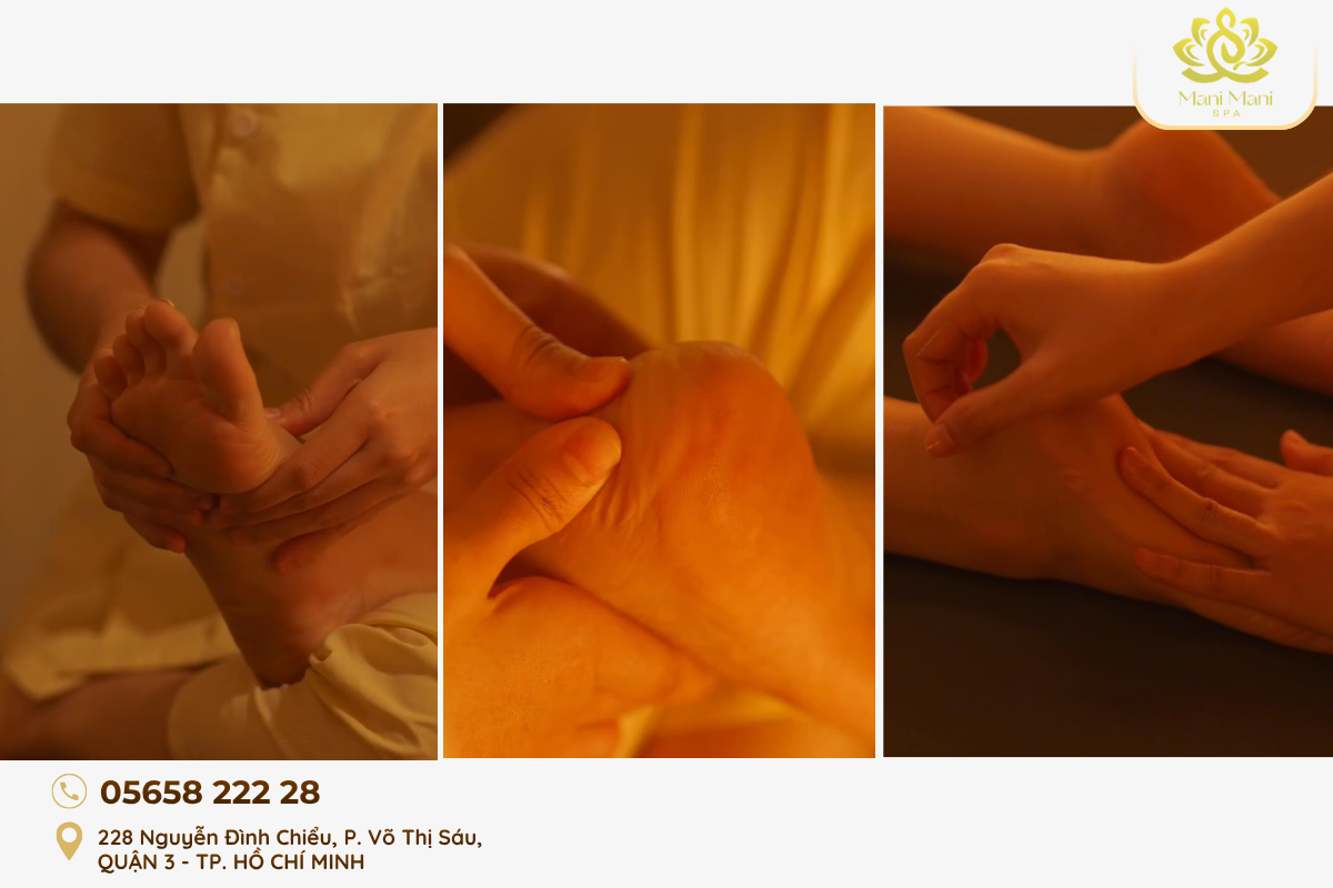 Dịch Vụ Massage Foot Tại Mani Mani Spa - Giá tốt Uy tín 