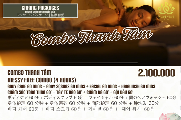 Combo Hạnh Phúc – Best Seller tại Mani Mani Spa 