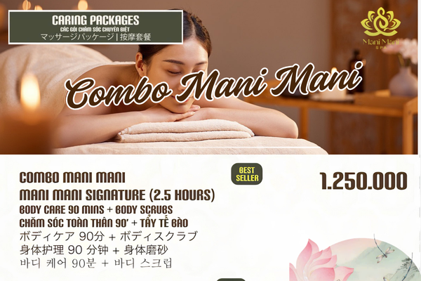 Combo Mani Mani – Best Seller tại Mani Mani Spa